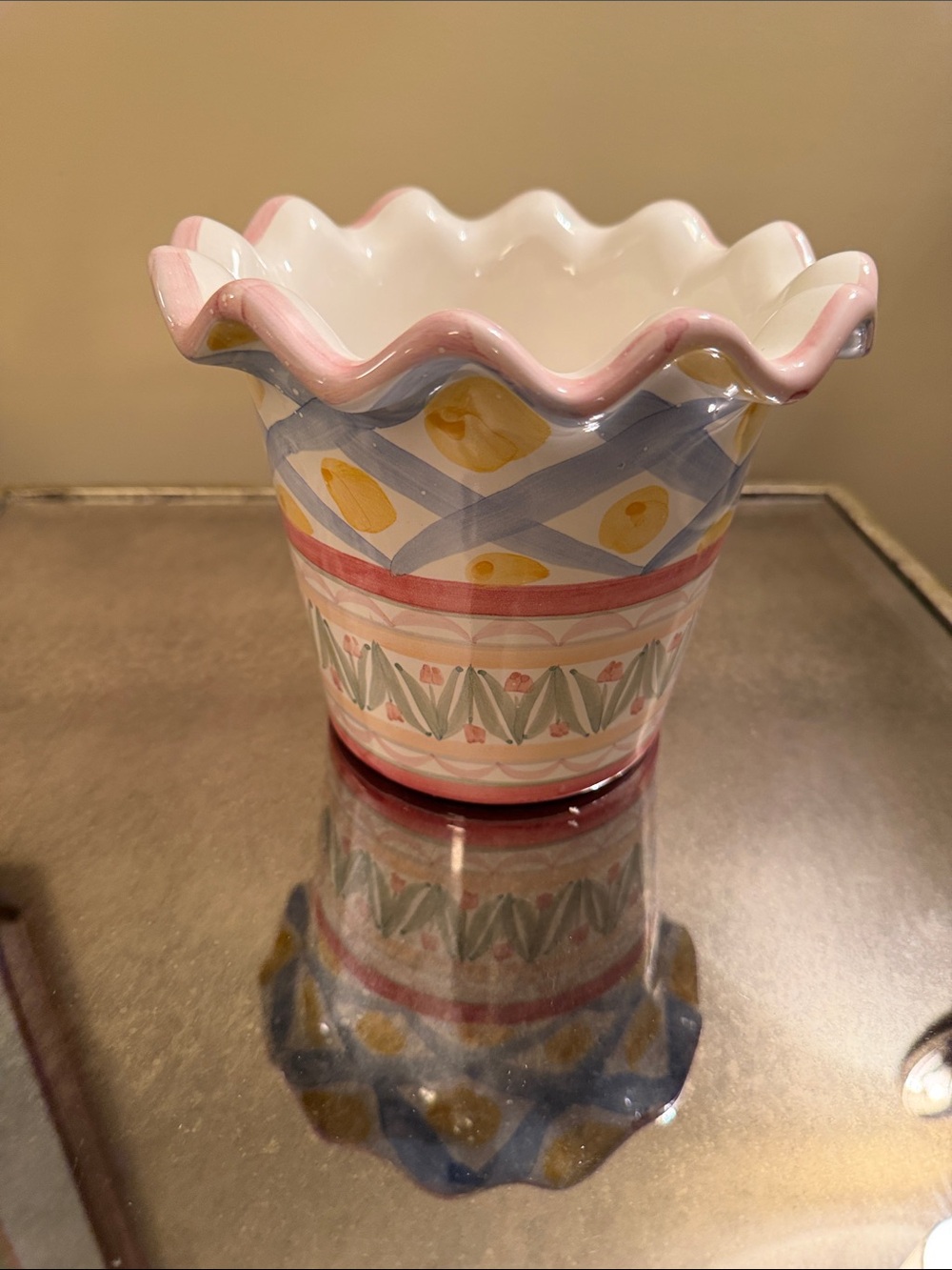 RARE VINTAGE MacKenzie-Childs Aalsmeer PLANTER